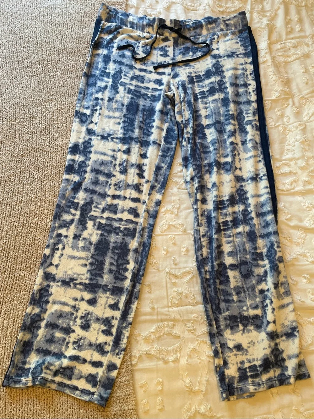 Lucky Brand Tie-Dye Pajama Tank Top & Pants Sleep Set - Size XS